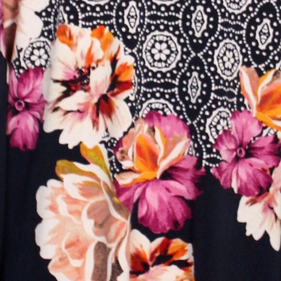 Gorgeous JM Collection Floral Tunic Size XL - Picture 12 of 12